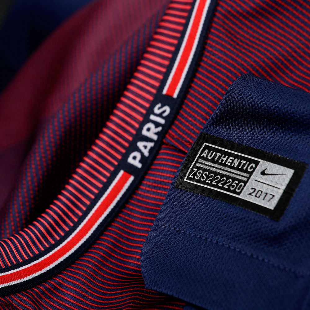 Camiseta 1ª Paris Saint-Germain 2017/2018 Azul - Fútbol Factory