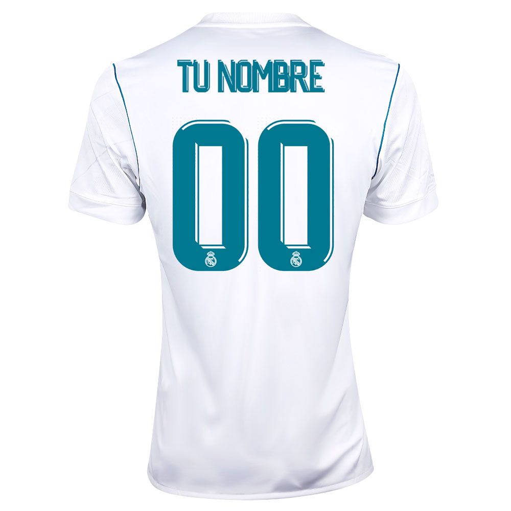 Camiseta 1ª Real Madrid 2017/2018 Personalizado LaLiga - Fútbol Factory