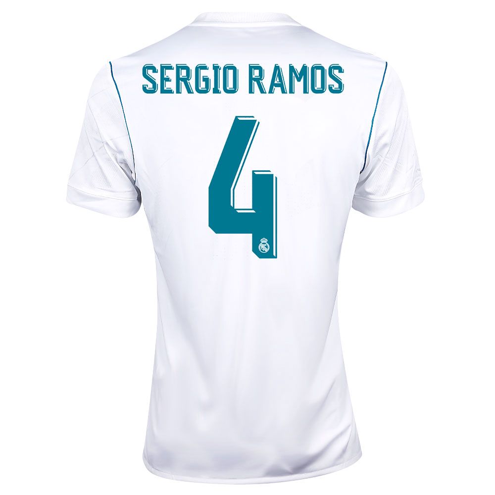 Camiseta 1ª Real Madrid 2017/2018 Sergio Ramos LaLiga - Fútbol Factory