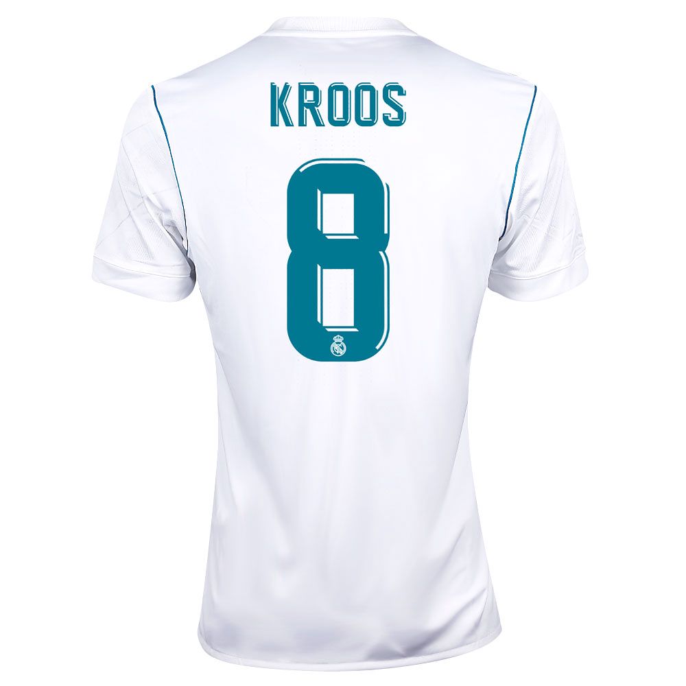 Camiseta 1ª Real Madrid 2017/2018 Kroos LaLiga - Fútbol Factory