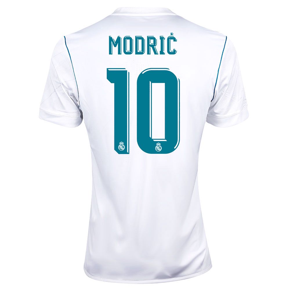 Camiseta 1ª Real Madrid 2017/2018 Modric LaLiga - Fútbol Factory