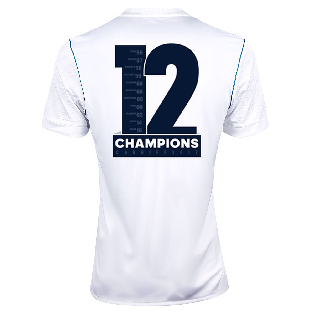 Camiseta 1ª Real Madrid 2017/2018 12 Champions - Fútbol Factory