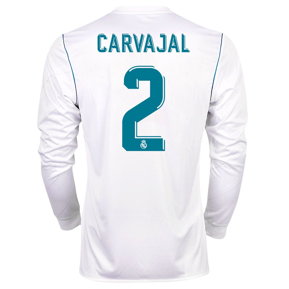 Camiseta 1ª Real Madrid 2017/2018 Carvajal Manga Larga - Fútbol Factory