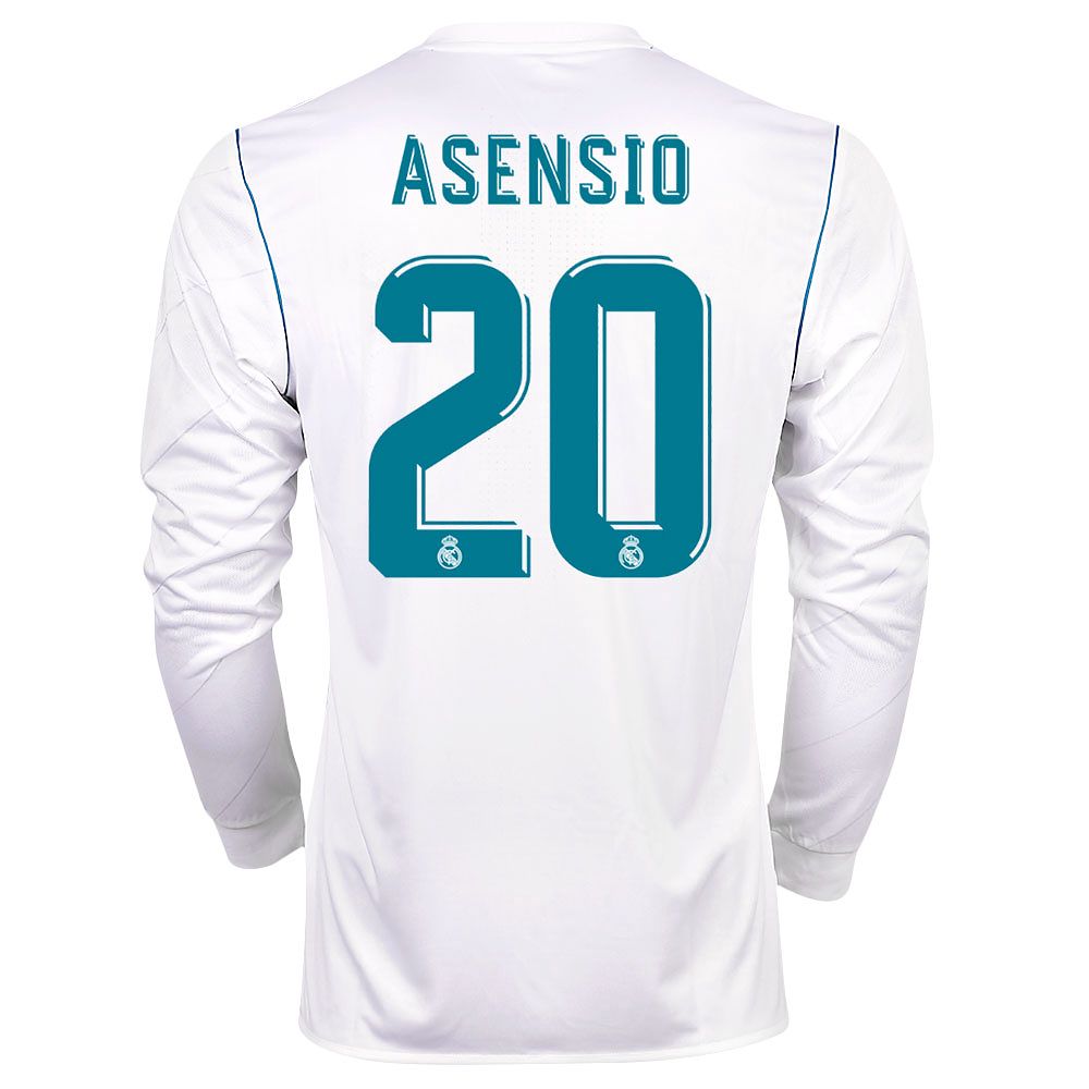 Camiseta 1ª Real Madrid 2017/2018 Asensio Manga Larga - Fútbol Factory