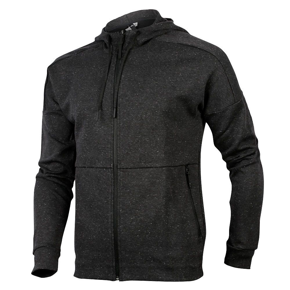 Chaqueta de Paseo ID Stadium Zip Up Hoodie Negro - Fútbol Factory