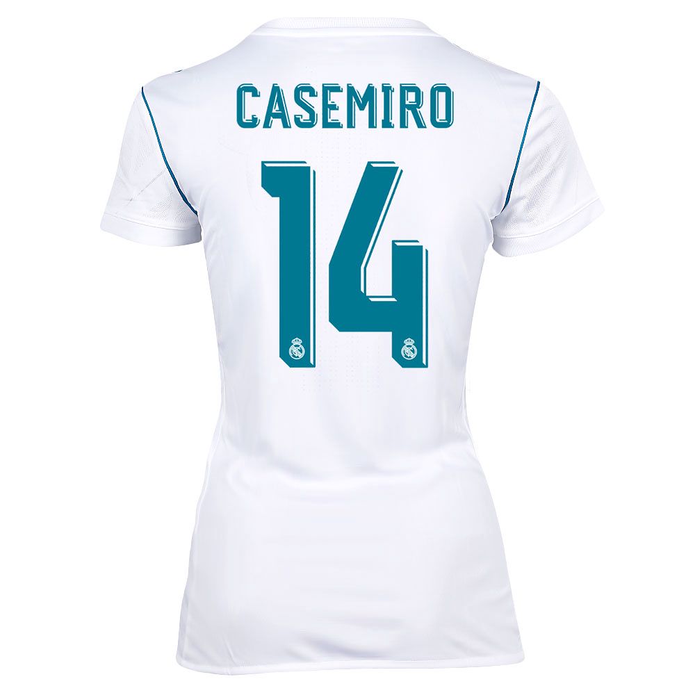 Camiseta 1ª Real Madrid 2017/2018 Casemiro Mujer - Fútbol Factory