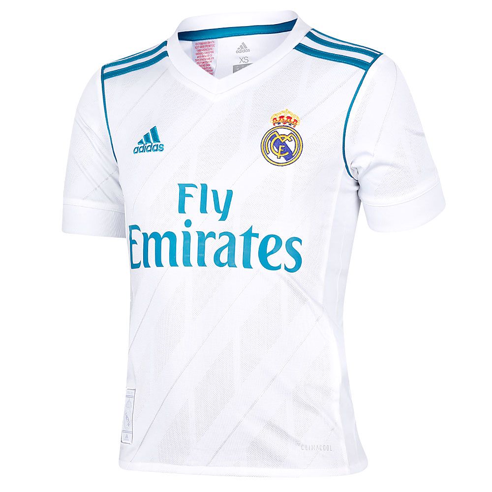 Camiseta 1ª Real Madrid 2017/2018 LaLiga Junior - Fútbol Factory