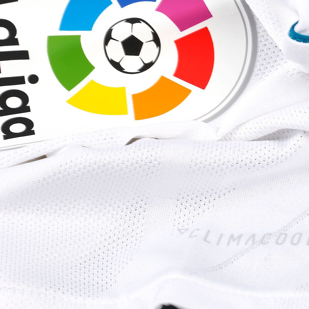 Camiseta 1ª Real Madrid 2017/2018 LaLiga Junior - Fútbol Factory