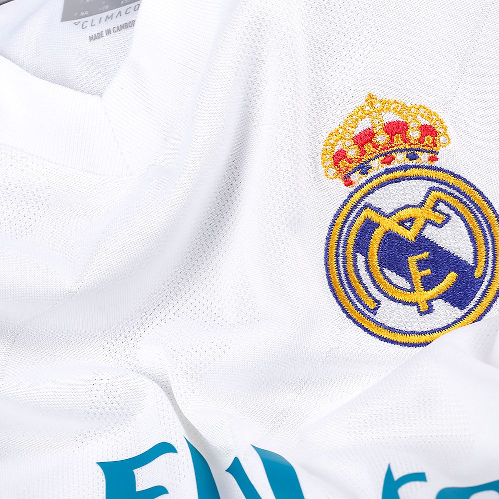 Camiseta 1ª Real Madrid 2017/2018 LaLiga Junior - Fútbol Factory