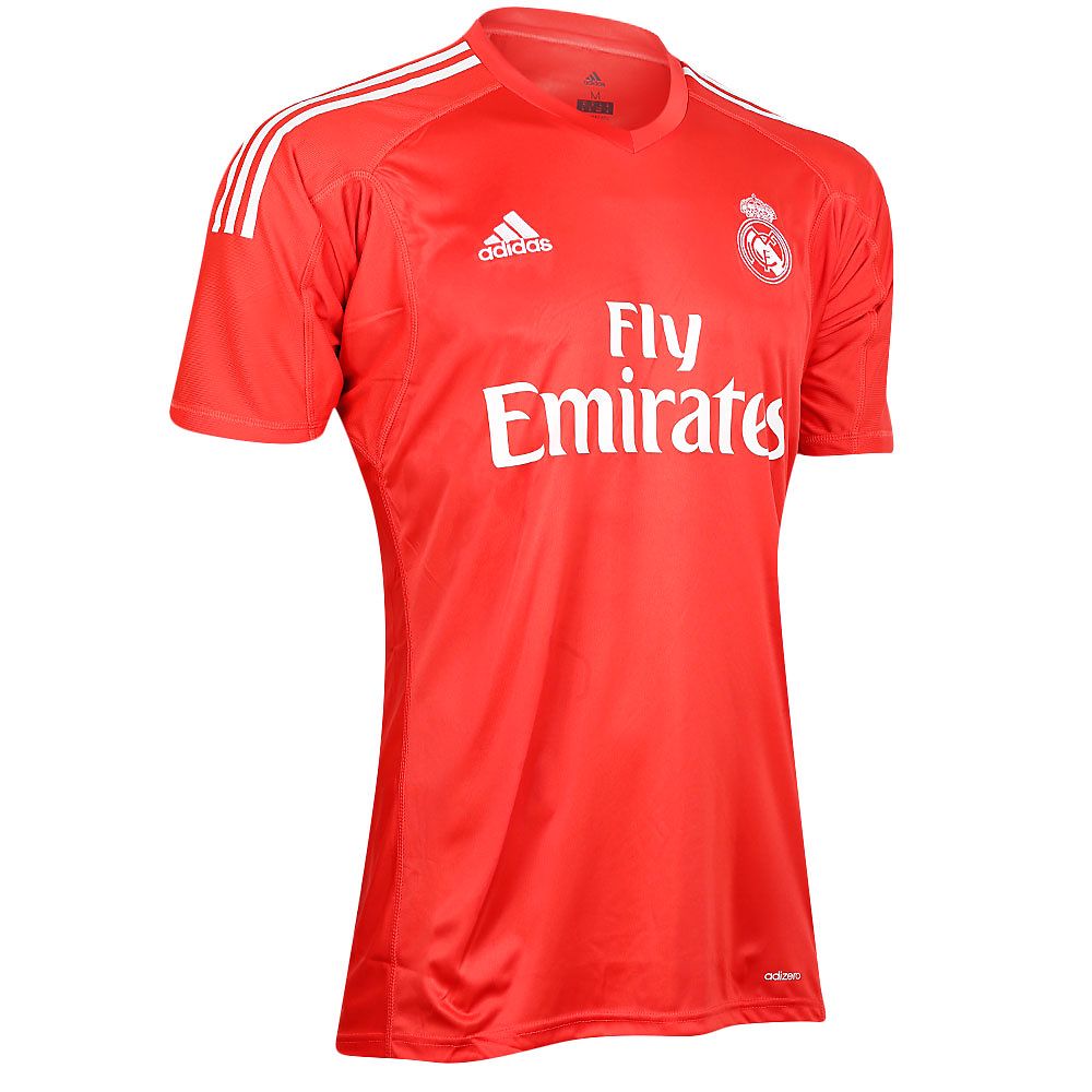 Camiseta 2ª Real Madrid 2017/2018 Portero Rojo - Fútbol Factory