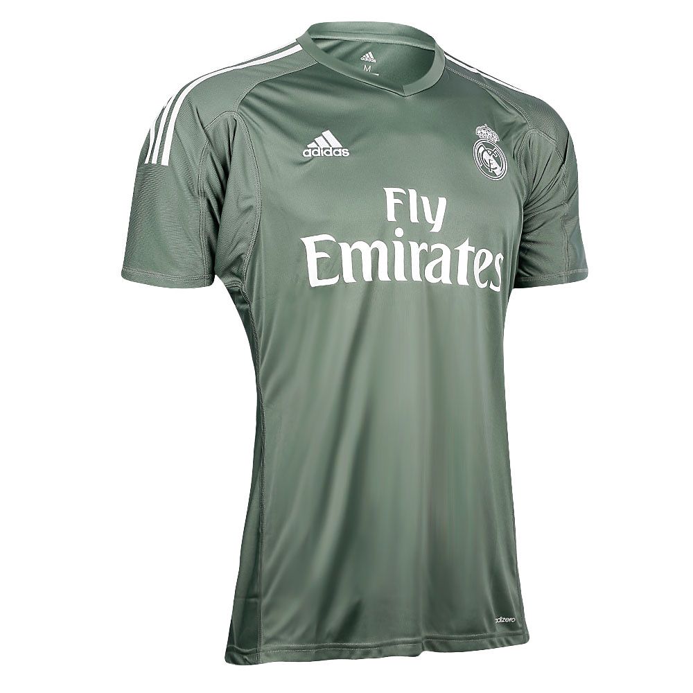 Camiseta 1ª Real Madrid 2017/2018 Portero Verde - Fútbol Factory