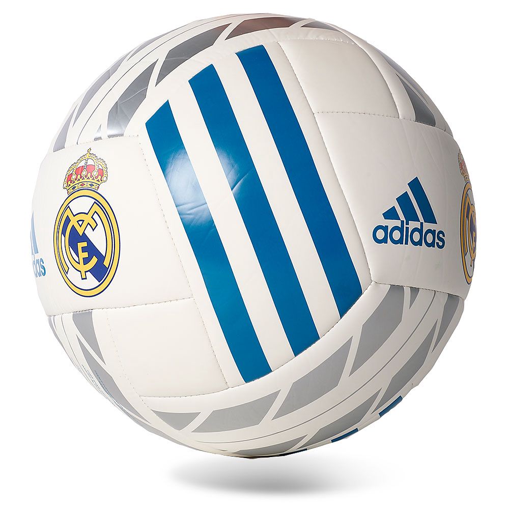 Balón de Fútbol 7 Real Madrid 2017/2018 Blanco - Fútbol Factory