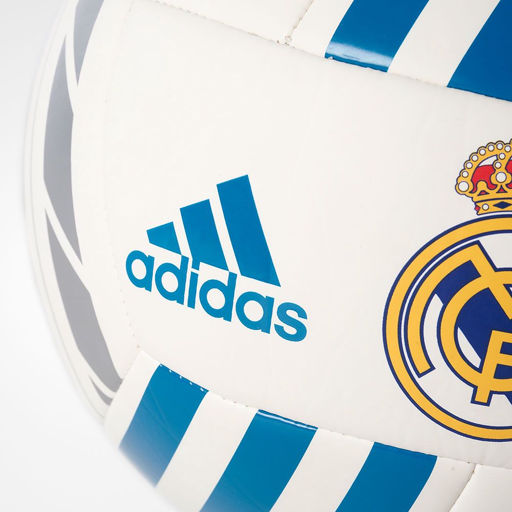 Balón de Fútbol 7 Real Madrid 2017/2018 Blanco - Fútbol Factory