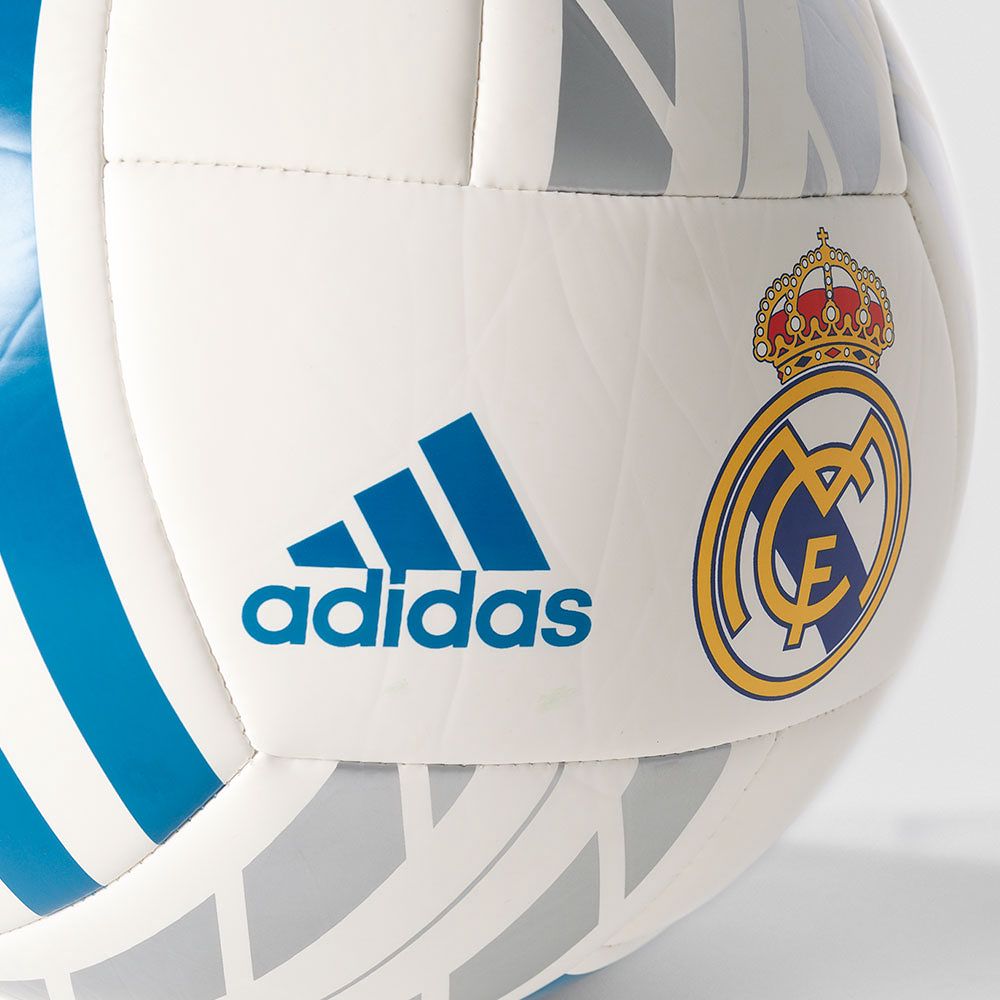 Balón de Fútbol 7 Real Madrid 2017/2018 Blanco - Fútbol Factory