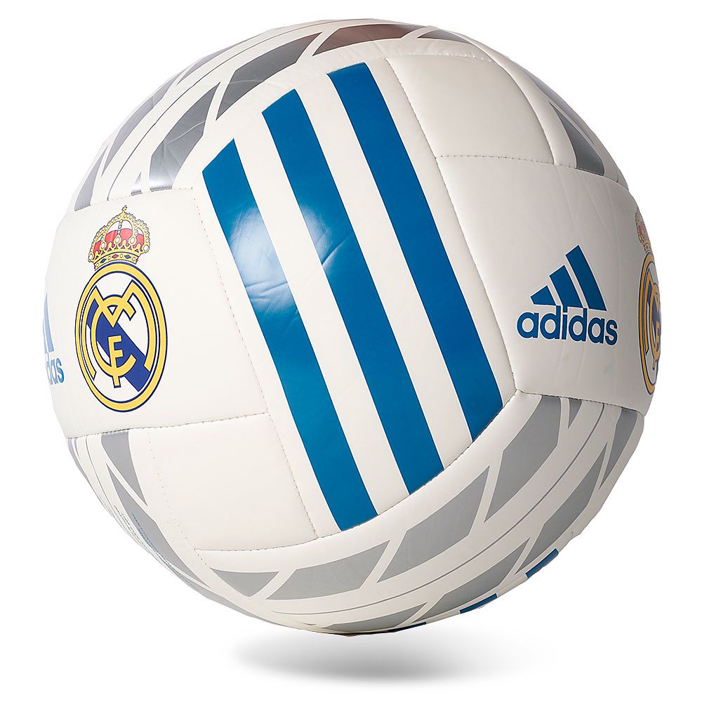 Balón de Fútbol 11 Real Madrid 2017/2018 Blanco - Fútbol Factory