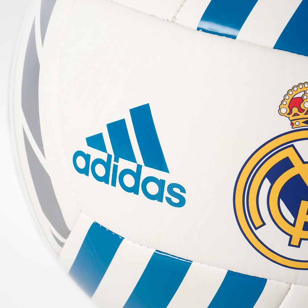 Balón de Fútbol 11 Real Madrid 2017/2018 Blanco - Fútbol Factory
