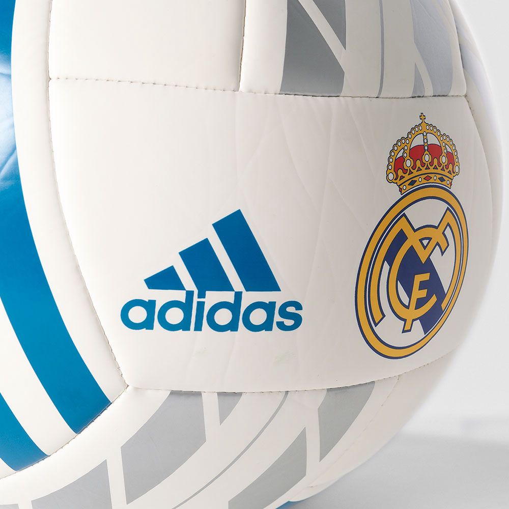Balón de Fútbol 11 Real Madrid 2017/2018 Blanco - Fútbol Factory