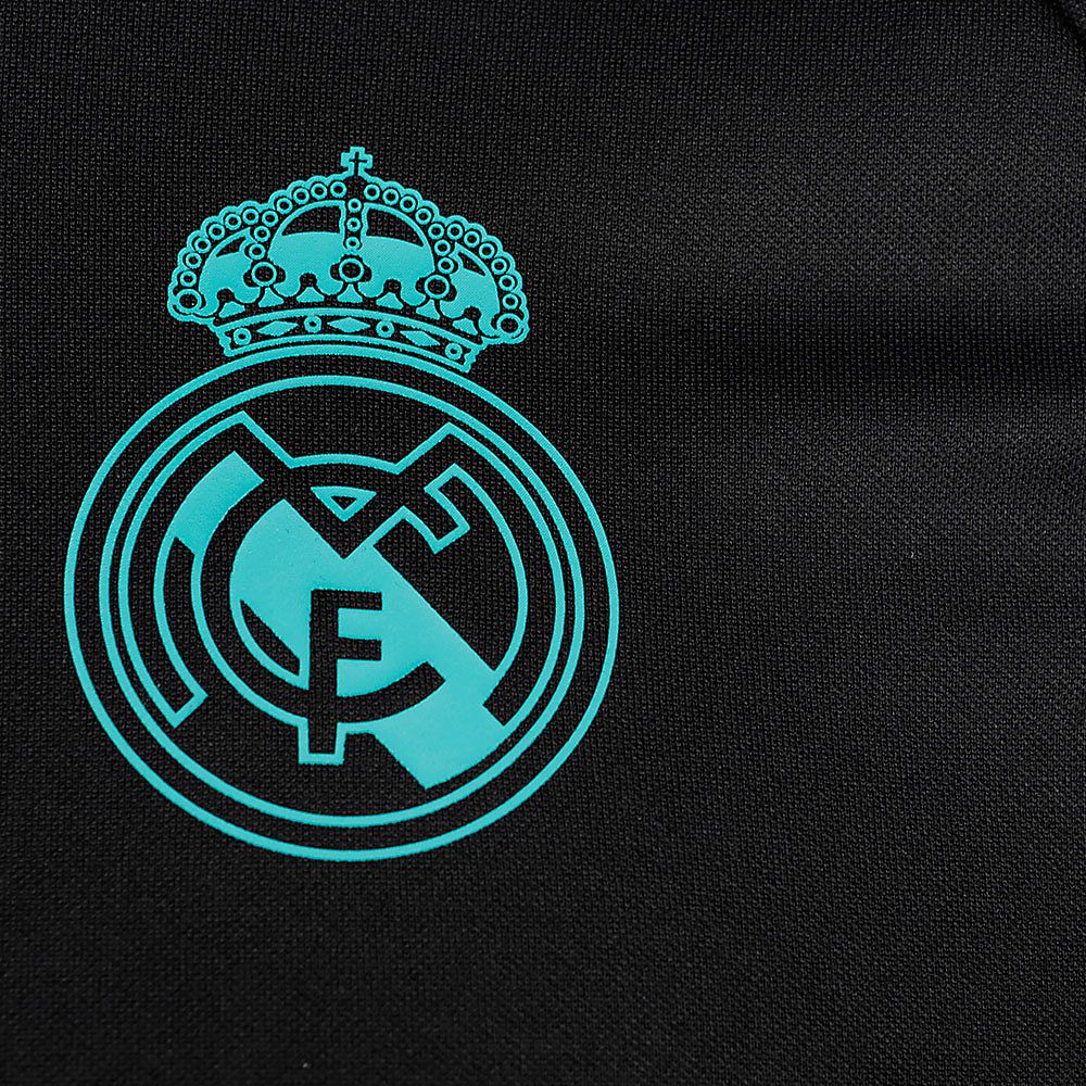 Polo de Paseo Real Madrid 2017/2018 Negro - Fútbol Factory