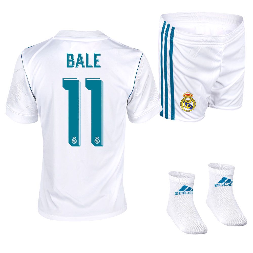 Conjunto 1ª Real Madrid 2017/2018 Bale Bebé - Fútbol Factory