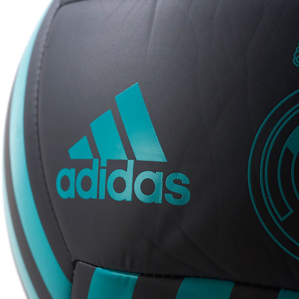 Balón de Fútbol 11 Real Madrid 2017/2018 Negro - Fútbol Factory