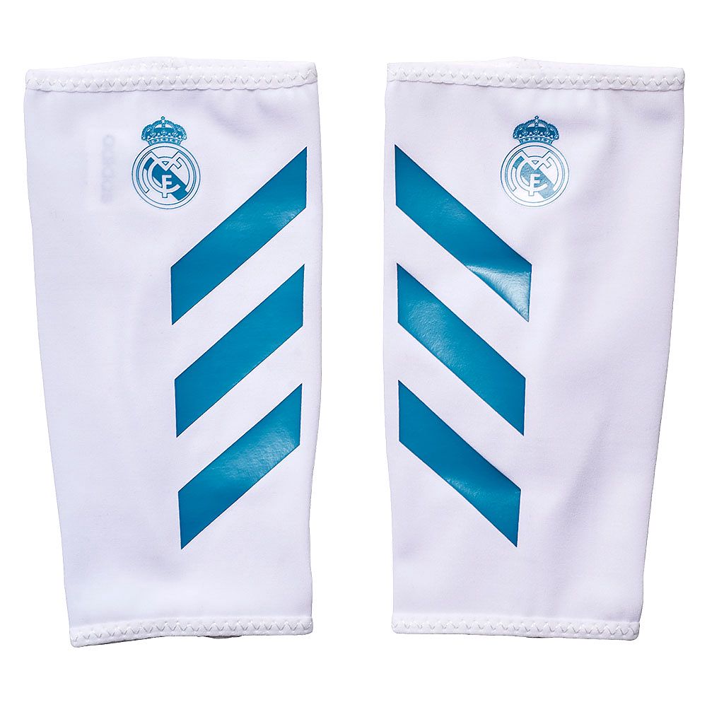 Espinilleras Real Madrid Pro Lite 2017/2018 Blanco Espinilleras Real Madrid Pro Lite 2017/2018 Blanco - Fútbol Factory