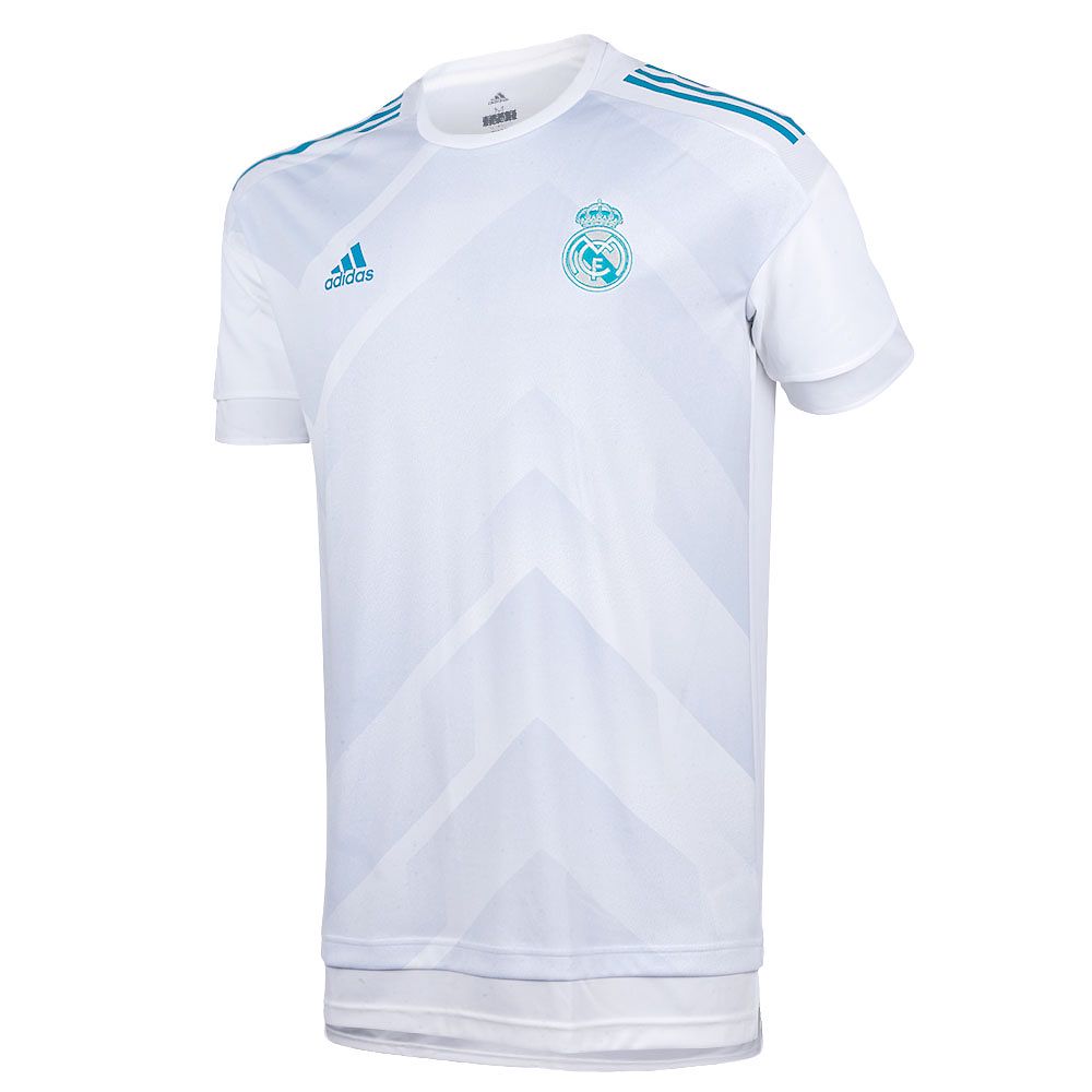 Camiseta Pre-Match Real Madrid 2017/2018 Blanco - Fútbol Factory