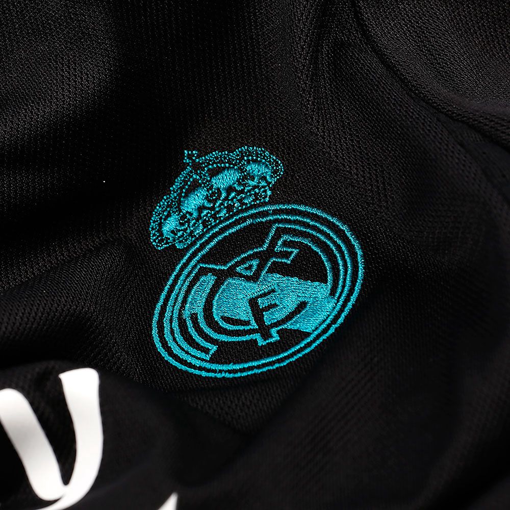 Camiseta 2ª Real Madrid 2017/2018 LaLiga Junior Negro - Fútbol Factory