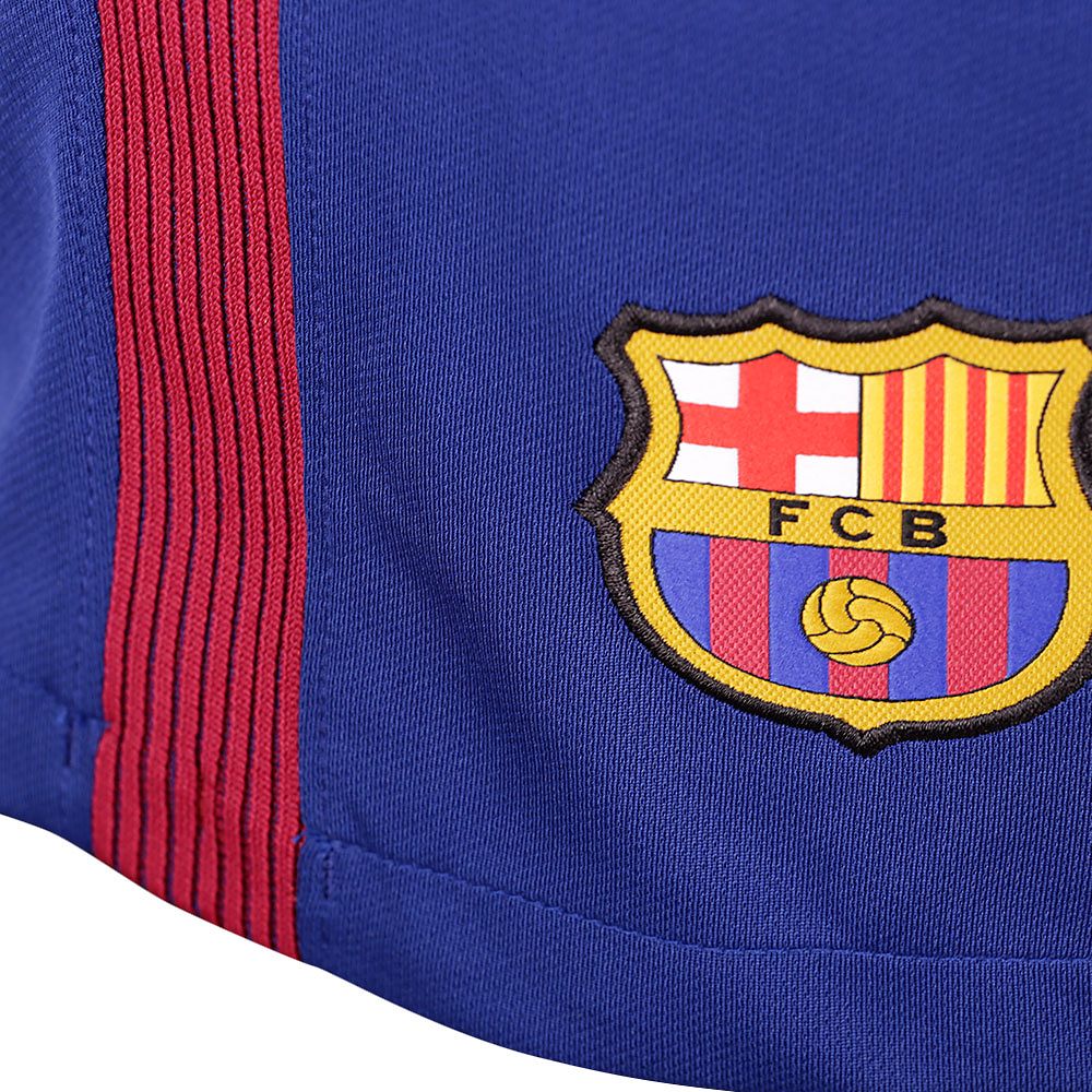 Pantalón 1ª FC Barcelona 2017/2018 Azul - Fútbol Factory