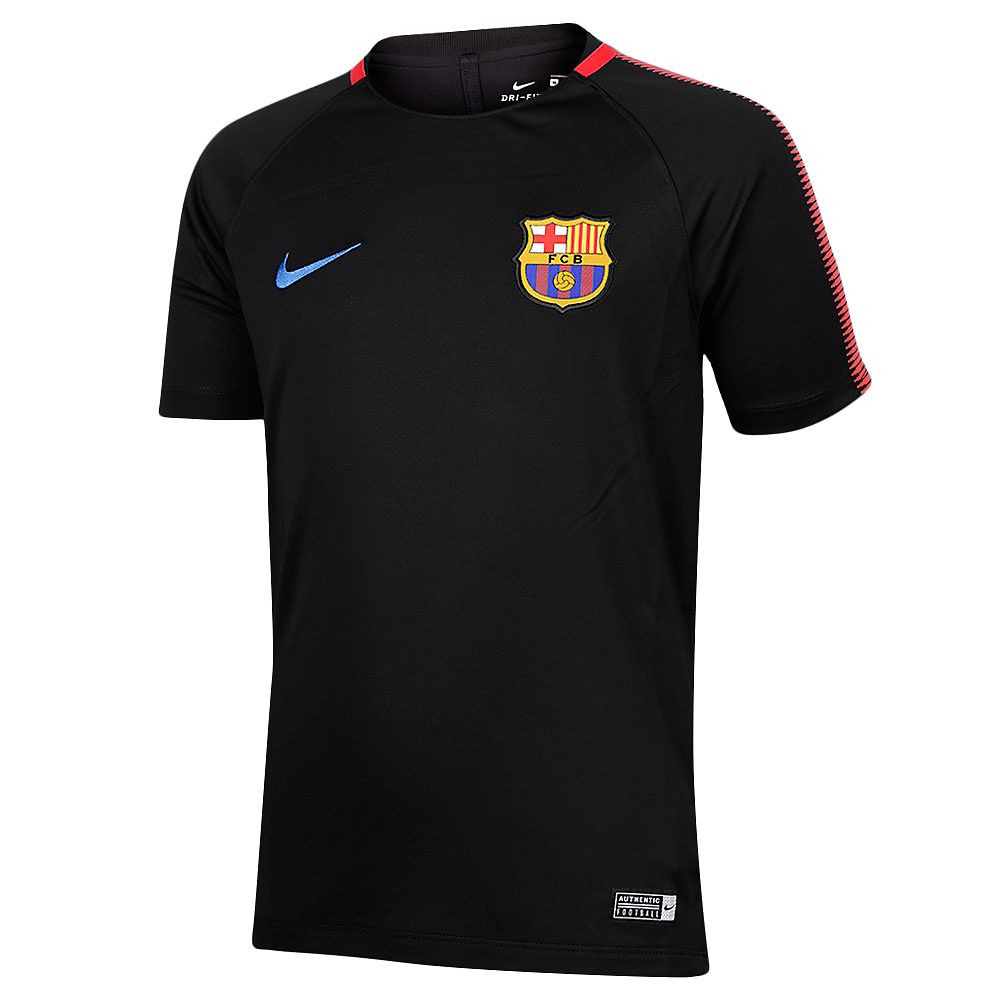 Camiseta de Training FC Barcelona Breathe Squad 2017 2018 Junior Negro