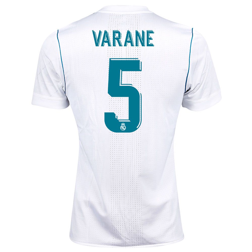 Camiseta 1ª Real Madrid 2017/2018 Varane Authentique - Fútbol Factory