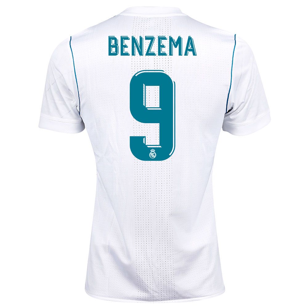 Camiseta 1ª Real Madrid 2017/2018 Benzema Authentique - Fútbol Factory