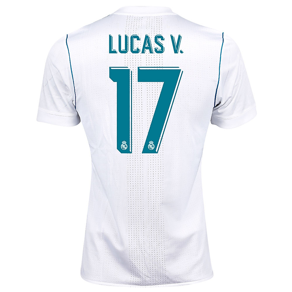 Camiseta 1ª Real Madrid 2017/2018 Lucas Vázquez Authentique - Fútbol Factory