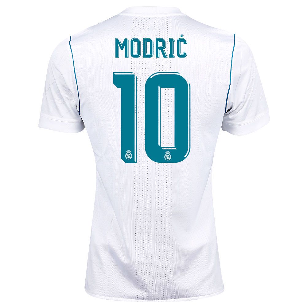 Camiseta 1ª Real Madrid 2017/2018 Modric Authentique - Fútbol Factory