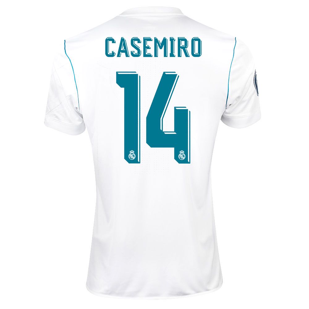 Camiseta 1ª Real Madrid 2017/2018 Casemiro UCL - Fútbol Factory