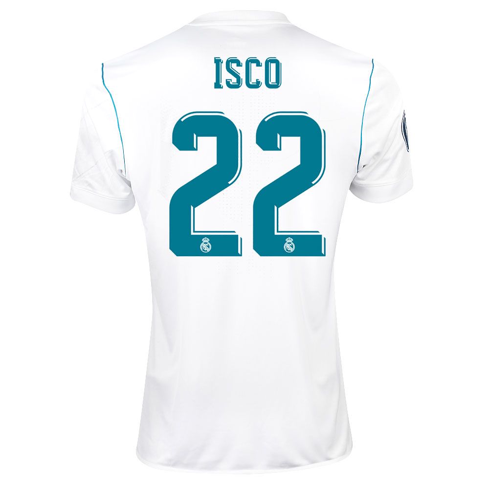 Camiseta 1ª Real Madrid 2017/2018 Isco UCL - Fútbol Factory