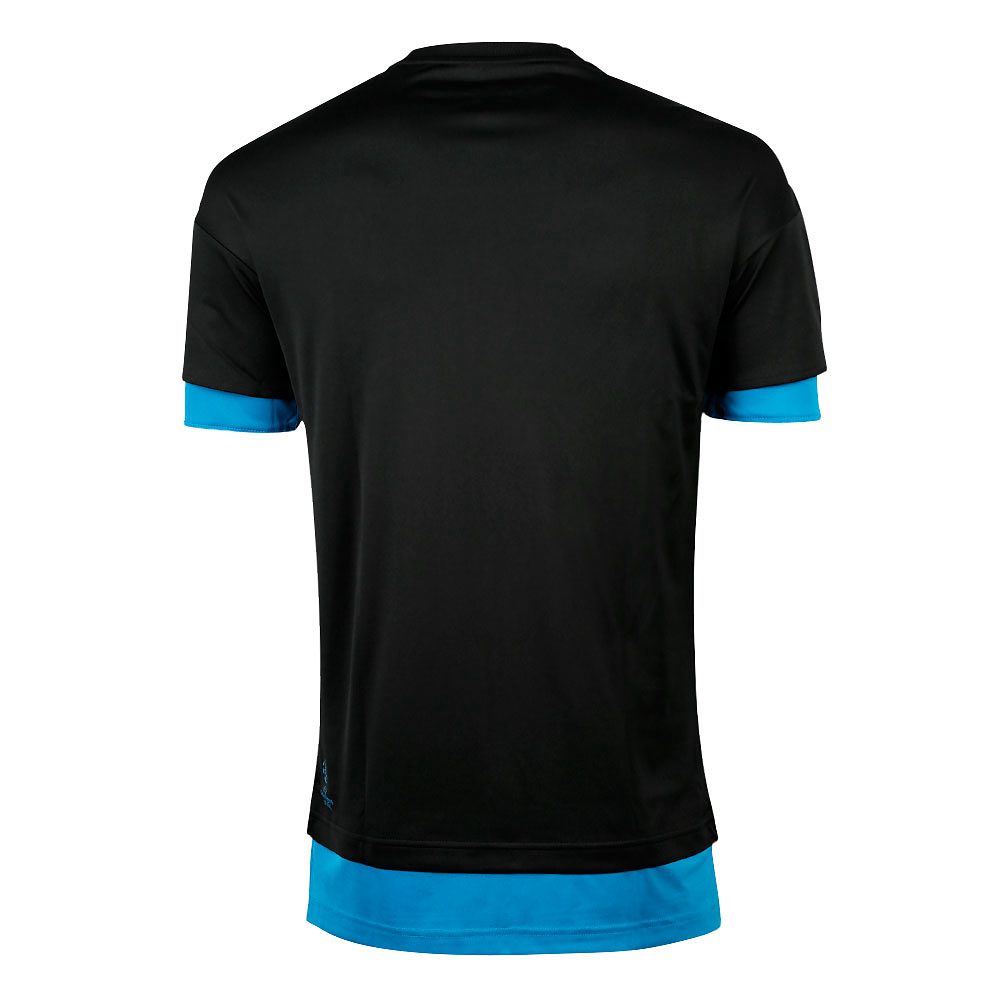 Camiseta Pre-Match Real Madrid 2017/2018 UCL Negro Azul - Fútbol Factory