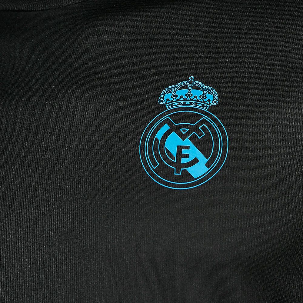 Camiseta Pre-Match Real Madrid 2017/2018 UCL Negro Azul - Fútbol Factory