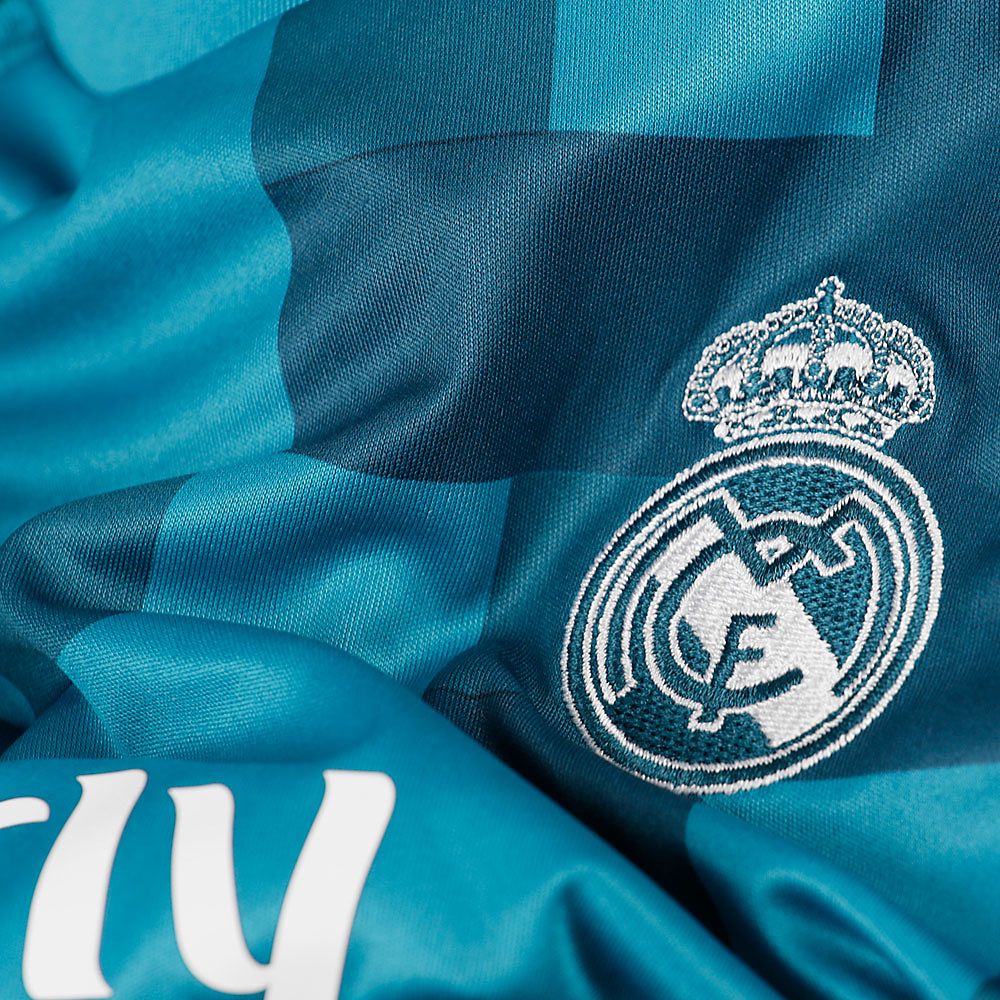 Camiseta 3ª Real Madrid 2017/2018 Junior Azul - Fútbol Factory