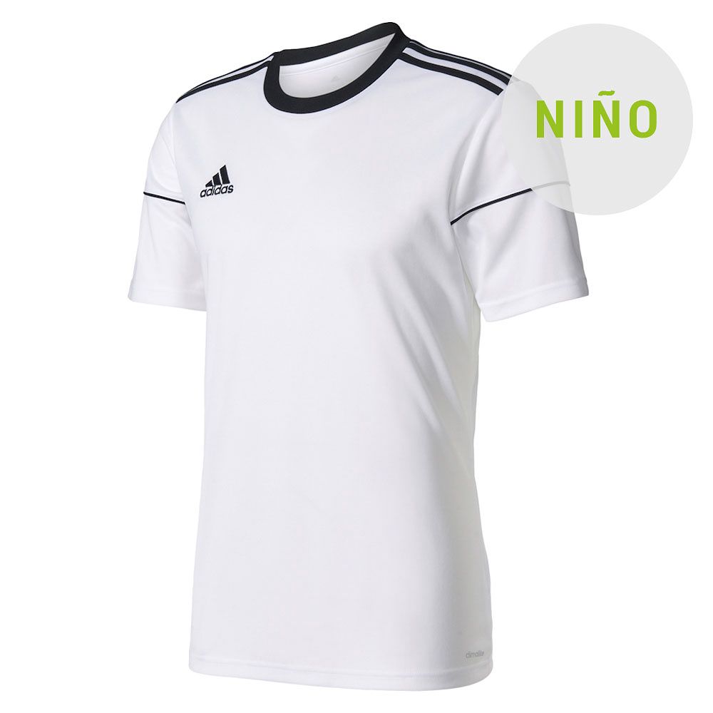 Camiseta Squadra 17 Junior Blanco - Fútbol Factory