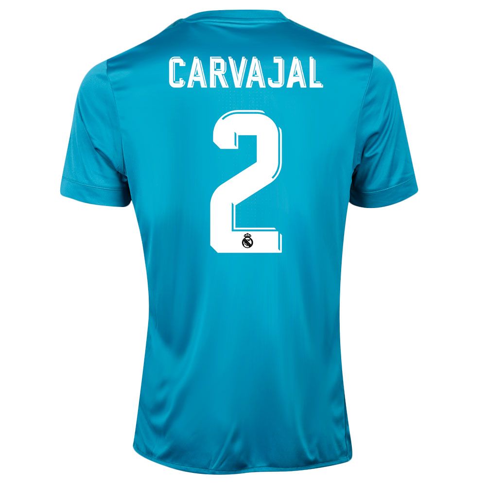 Camiseta 3ª Real Madrid 2017/2018 Carvajal Azul - Fútbol Factory