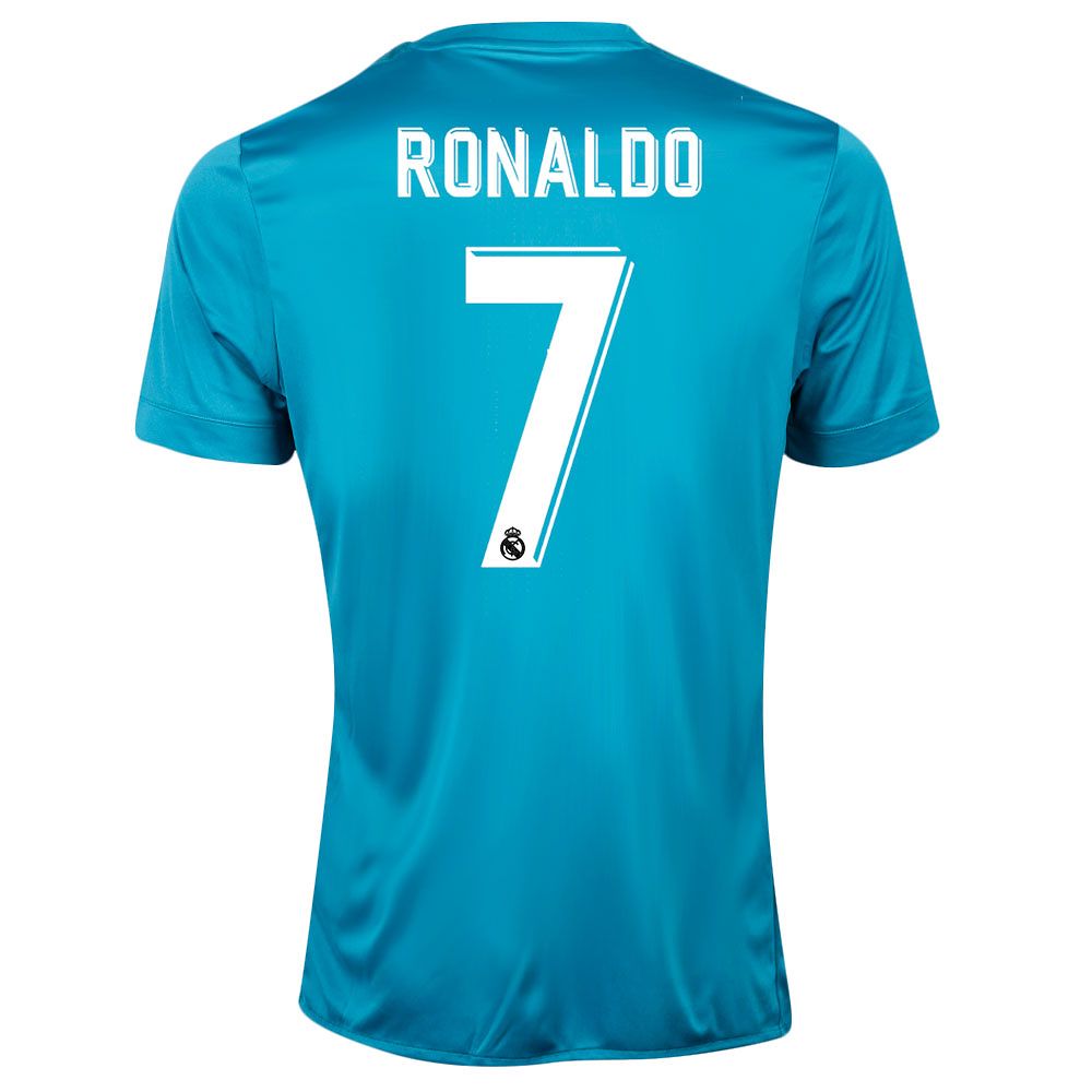 Camiseta 3ª Real Madrid 2017/2018 Ronaldo Azul - Fútbol Factory