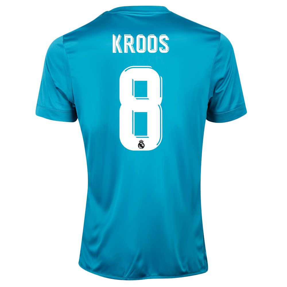 Camiseta 3ª Real Madrid 2017/2018 Kroos Azul - Fútbol Factory