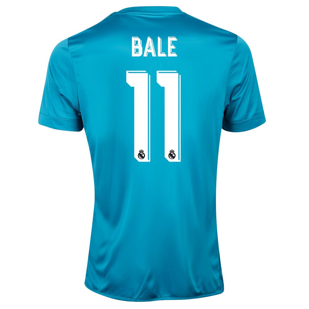 Camiseta 3ª Real Madrid 2017/2018 Bale Azul - Fútbol Factory