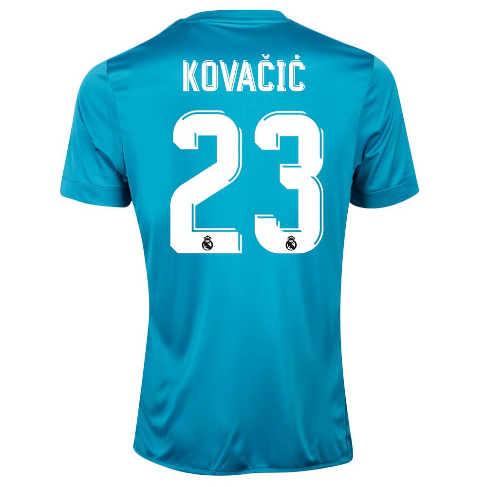 Camiseta 3ª Real Madrid 2017/2018 Kovacic Azul - Fútbol Factory