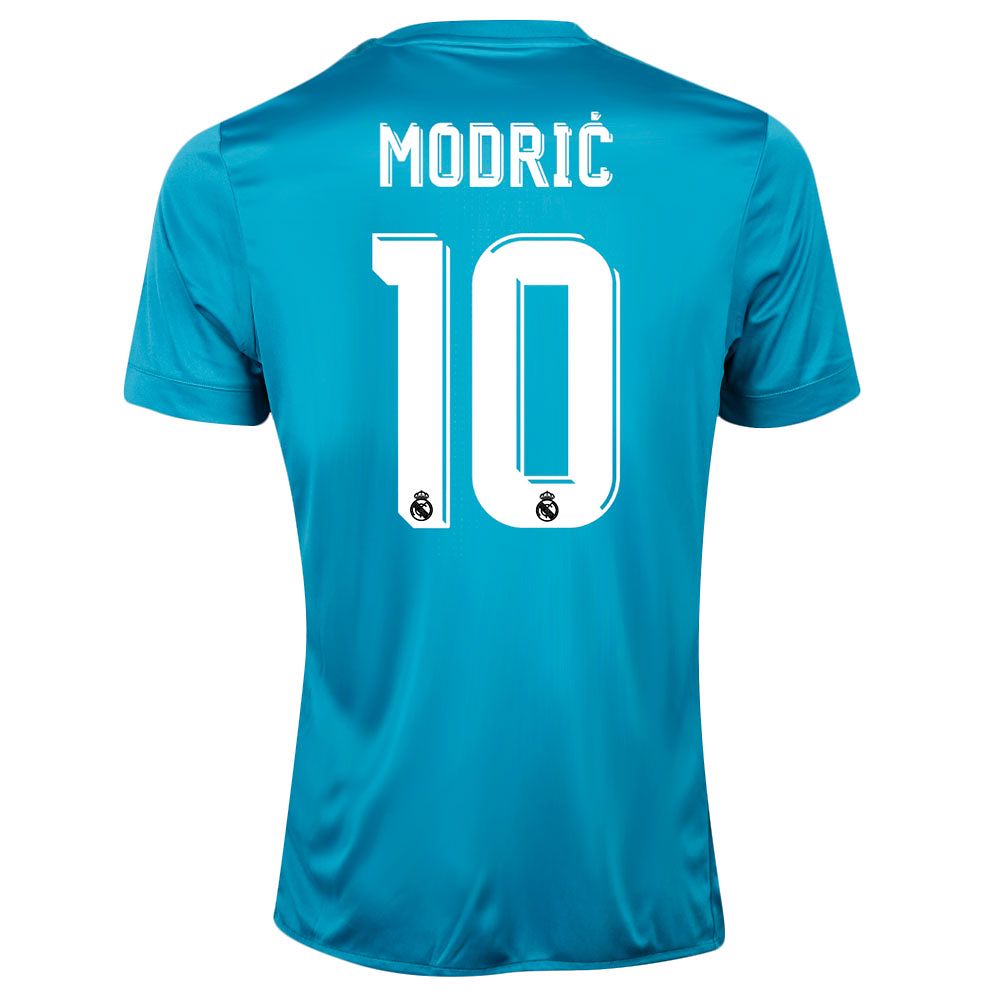 Camiseta 3ª Real Madrid 2017/2018 Modric Azul - Fútbol Factory