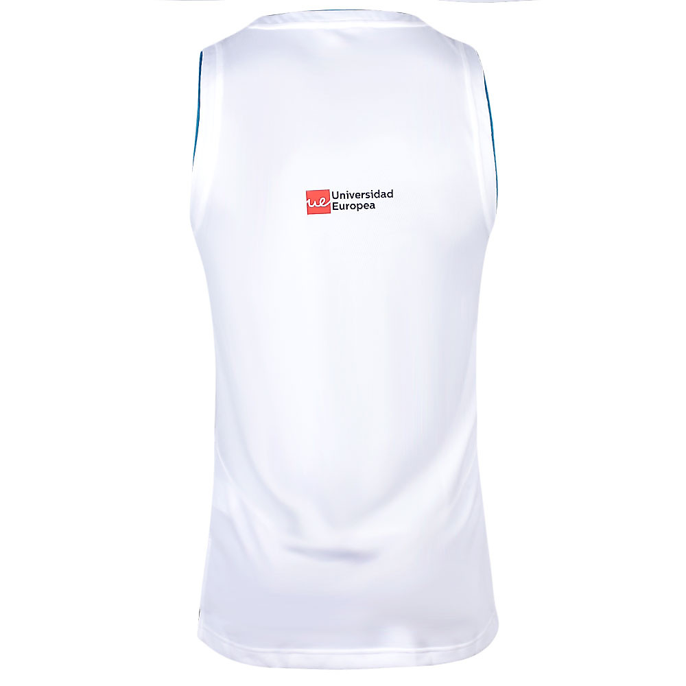 Camiseta 1ª Real Madrid 2017/2018 Baloncesto Blanco Camiseta 1ª Real Madrid 2017/2018 Baloncesto Blanco - Fútbol Factory