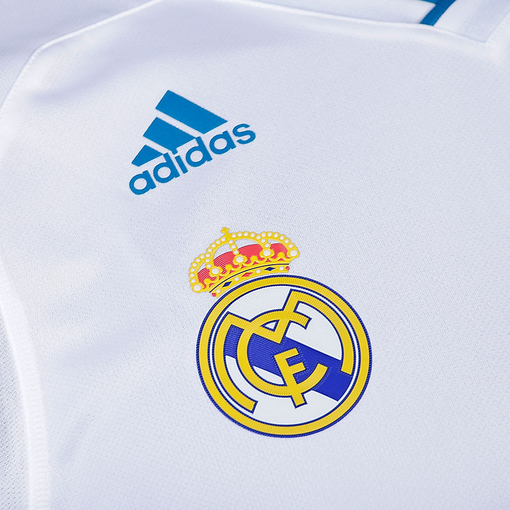 Camiseta 1ª Real Madrid 2017/2018 Baloncesto Blanco - Fútbol Factory