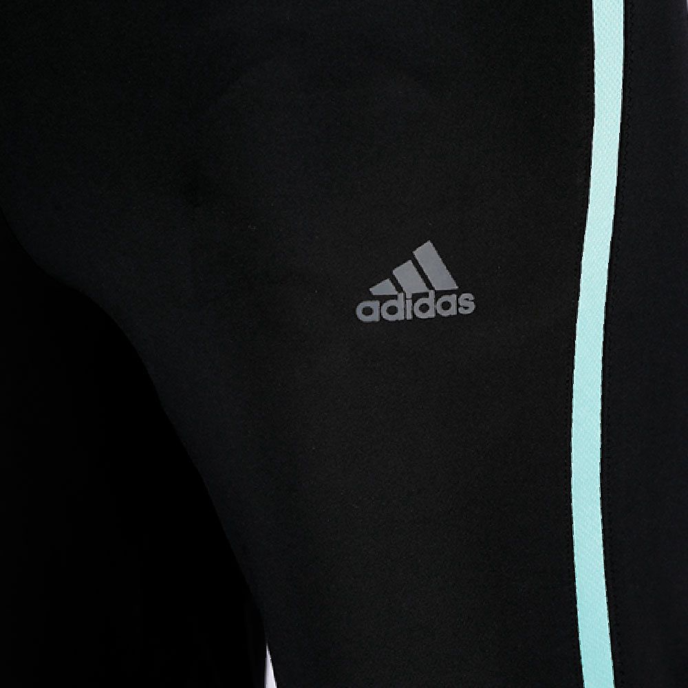 Mallas 3/4 de Running Response Mujer Negro Azul - Fútbol Factory