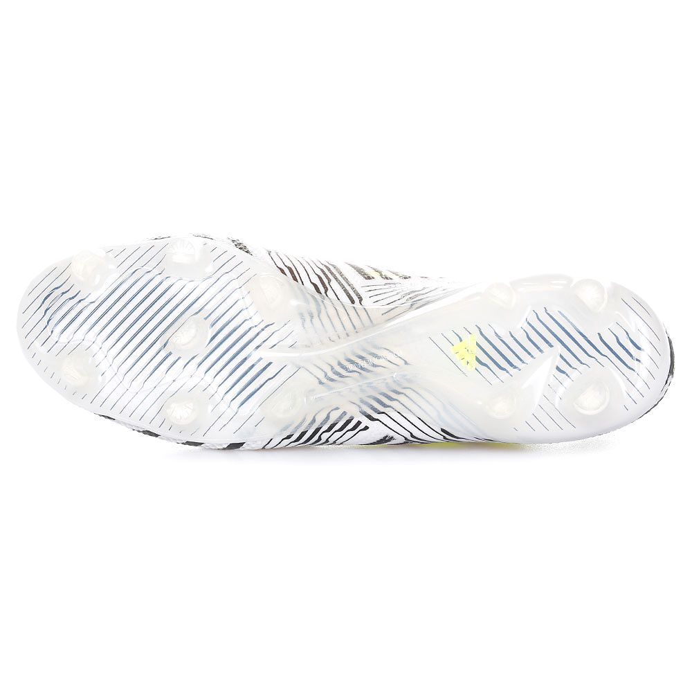 Botas de Fútbol Nemeziz 17+ 360 Agility FG Blanco Negro - Fútbol Factory