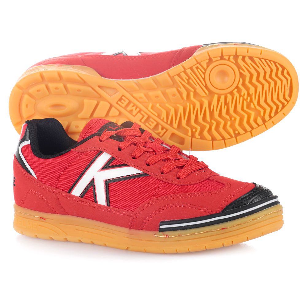 Zapatillas de Fútbol Sala Trueno IN Junior Rojo - Fútbol Factory